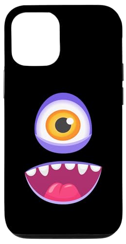 Hülle für iPhone 13 Lustiges Halloween-Kostüm mit großem Augen-Monstergesicht von Lustiges Halloween-Kostüm mit großem