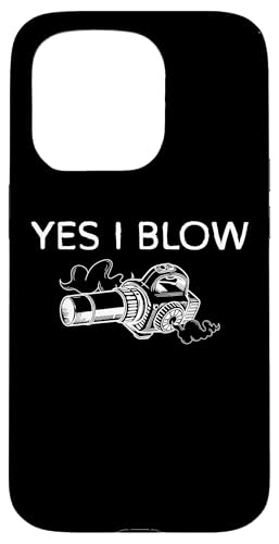 Hülle für iPhone 15 Pro Yes I Blow Leaf Blower von Lustiges Herbst Designs Ideen Laubbläser