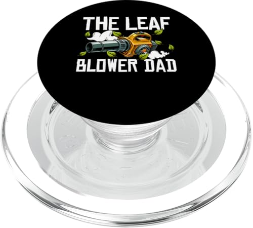 The Leaf Blower Dad Vatertag Laubbläser Herbst PopSockets PopGrip für MagSafe von Lustiges Laubbläser Designs Idee Herbst