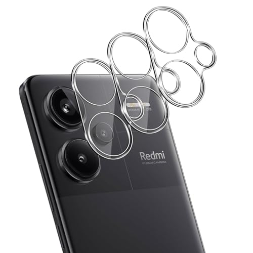 Lutree für Xiaomi Redmi Note 13 Pro Plus 5G/Note 13 Pro+ 5G für Panzerglas Kameraschutz, 3 Stück 9H Härte Anti- Kratzer Linse Schutzglas, HD Hinten Kameraschutz Displayschutz von Lutree