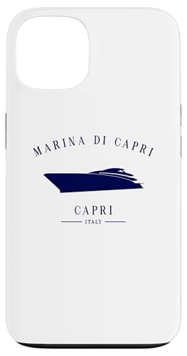 Capri Marina Italien Yachtclub Italienische Riviera Amalfiküste Hülle für iPhone 13 von Luxurious Marina Harbour Port Designs