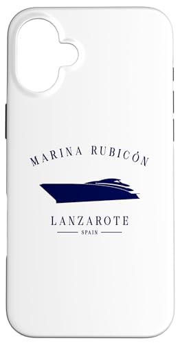 Marina Rubicón Lanzarote Yachtclub Kanarische Insel Spanien Hülle für iPhone 16 Plus von Luxurious Marina Harbour Port Designs