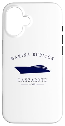 Marina Rubicón Lanzarote Yachtclub Kanarische Insel Spanien Hülle für iPhone 16 von Luxurious Marina Harbour Port Designs