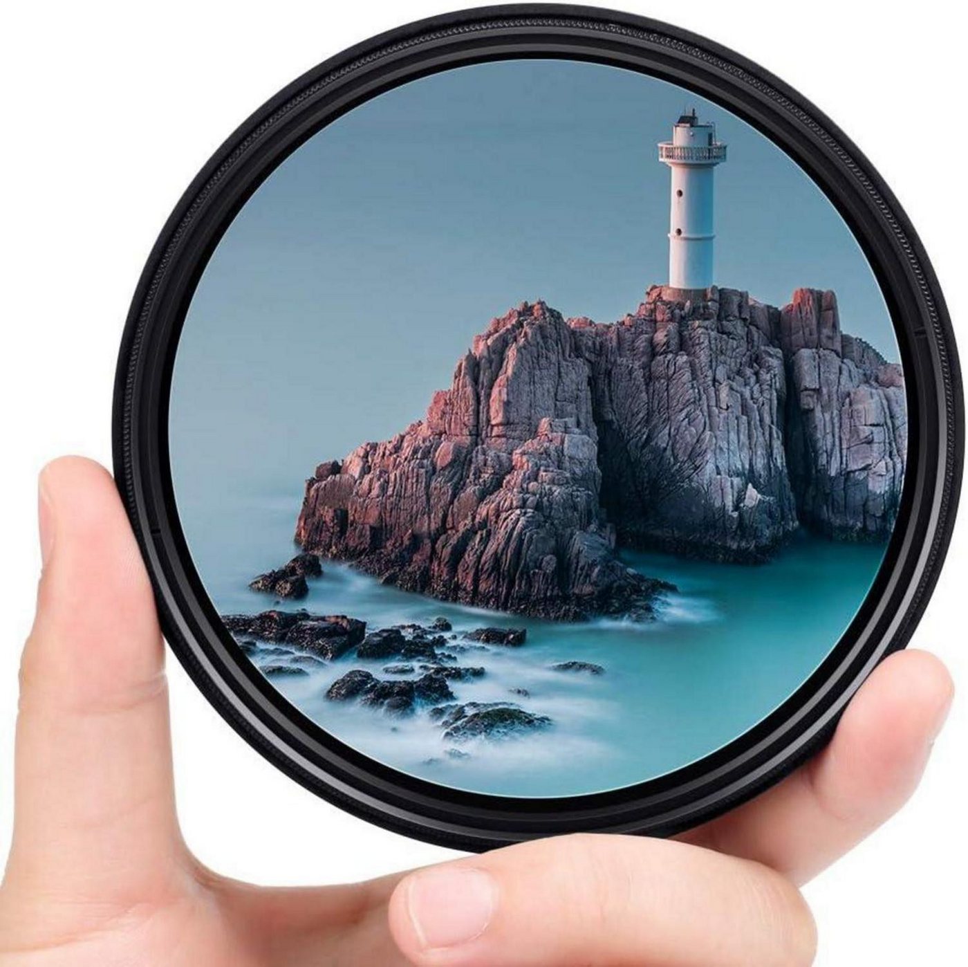 LuxusKollektion 77mm Slim Variabler ND Filter ND2-ND400 für DSLR-Kamera Graufilter von LuxusKollektion