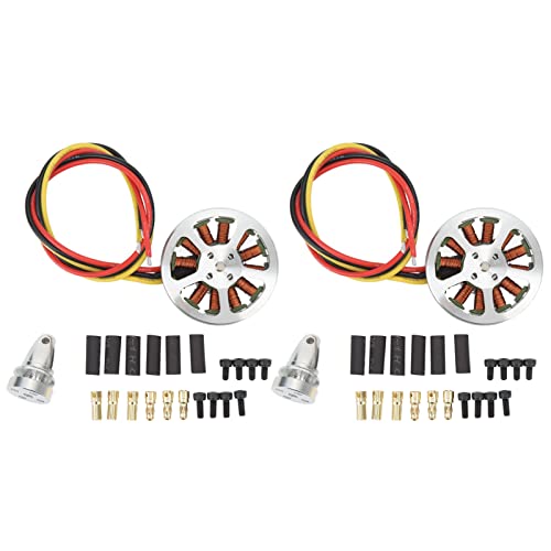 Lybunair 2 Stück 5010 360KV RC bürstenloser Motor für mehrachsige Flugzeuge, Quadrocopter, Multikopter, Drohnen von Lybunair