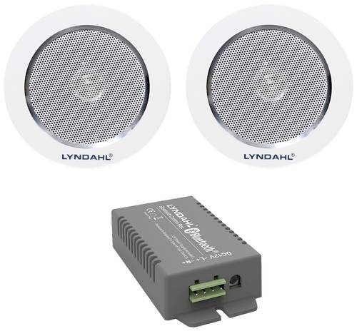 Lyndahl 2202LYNCS2AM2 2-Wege Set Einbau-Lautsprecher 8Ω Weiß 1 Set von Lyndahl