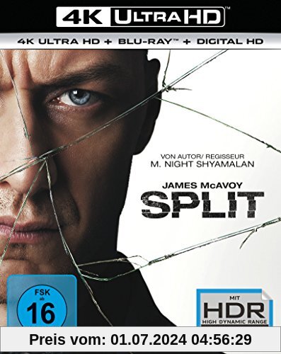 Split  (4K Ultra HD) (+ Blu-ray) von M. Night Shyamalan