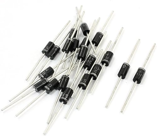 MAAPCHP 20 Stück Durchgangsdioden Lochmontage Schottky-Barriere-Gleichrichterdiode 40 V Schottky-Dioden 3A SR340 DIY LED von MAAPCHP