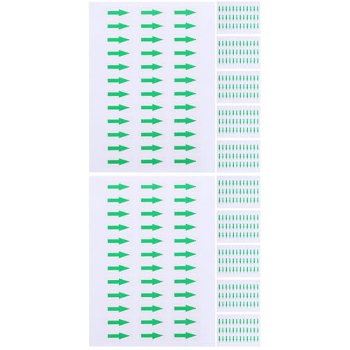 MAGICLULU 2 Stück 5 Blaues Etikett Praktische Pfeilanzeiger Pfeilzeichen Abziehbilder Für Pfeilausrüstung Pfeiletiketten Indikator-Tags Richtungspfeil Kleidung Aufkleber von MAGICLULU