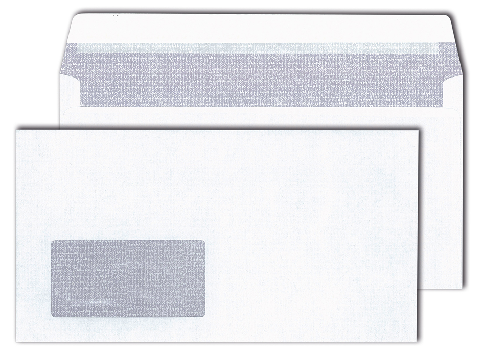 MAILmedia Briefumschlag 125 x 235 mm, hochweiß, mit Fenster MAILmedia Briefumschlag 125 x 235 mm, hochweiß, mit Fenster von MAILmedia