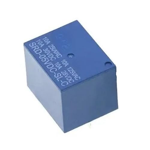 Relais Relais SRD-05VDC-SL-C SRD-12VDC-SL-C SRD-24VDC-SL-C 5V 12V 24V 10A 250VAC 5PIN T73(1 box 24V 100PCS) von MALIYAE