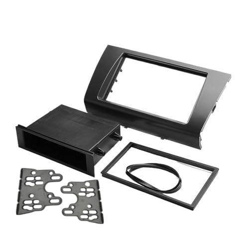 MAMXVKVZEU Für Suzuki Für Swift 2005-2010 1 Oder 2 Din Autoradio Blende Plattenrahmen DVD CD Panel GPS Armaturenbrett Kit Radioblende-Rahmen von MAMXVKVZEU