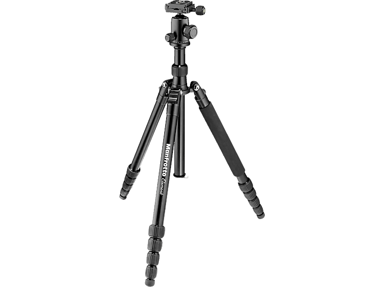 MANFROTTO MKELES5 Element Dreibein Stativ, Schwarz, Höhe offen bis 1340 mm von MANFROTTO