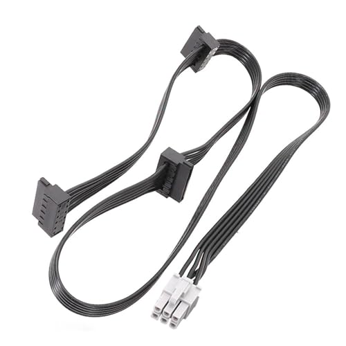 MARCBUSE Modulares Kabel für Leadex G650 P550 mit 15-poligem Strommodulkabel, Grafikkartenleitung, 16 AWG von MARCBUSE