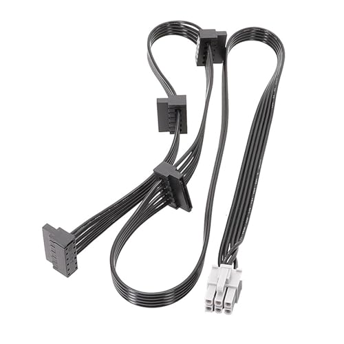 MARCBUSE Modulares Kabel für Leadex G650 P550 mit 15-poligem Strommodulkabel, Grafikkartenleitung, 16 AWG von MARCBUSE