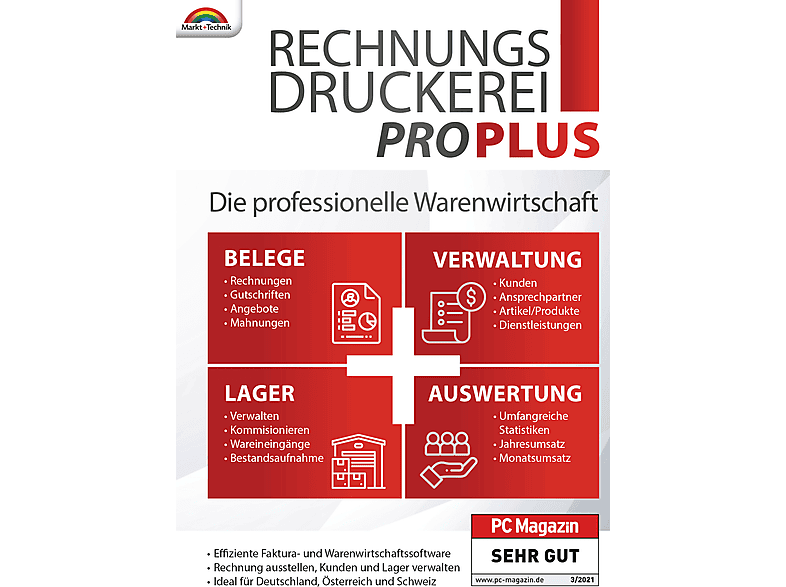 Markt+Technik Rechnungsdruckerei Pro Plus von MARKT & TECHNIK