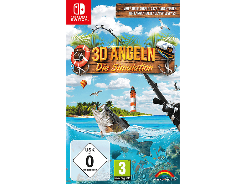 Markt&Technik SW 3D Angeln - [Nintendo Switch] von MARKT & TECHNIK