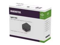 Marmitek Split TS12, Schwarz, 1x Toslink, 2x Toslink, Weiblich, Weiblich, Box von MARMITEK