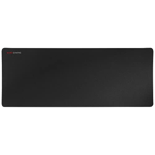 Mars Gaming Gaming MMPXL Schwarz, Mousepad XL, Doppelschicht-Nanostoff und Naturkautschuk, 800x300x4mm von Mars Gaming