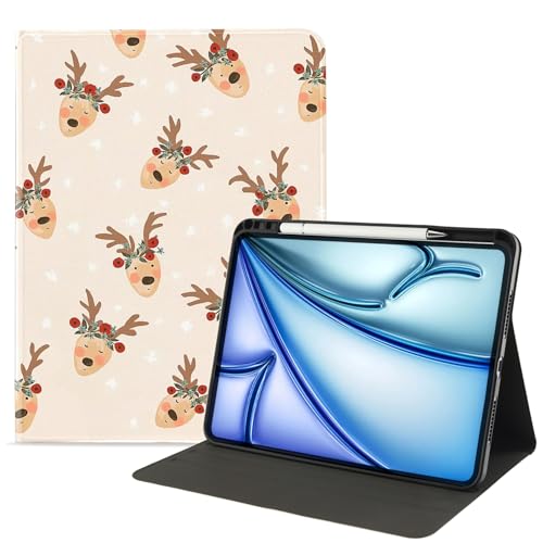 MAYCARI Schutzhülle für iPad 27,7 cm (11 Zoll) iPad 2022, weiche Seide, Stifthalter und automatische Sleep/Wake-Funktion, iPad-Hülle, ästhetisches Design von MAYCARI