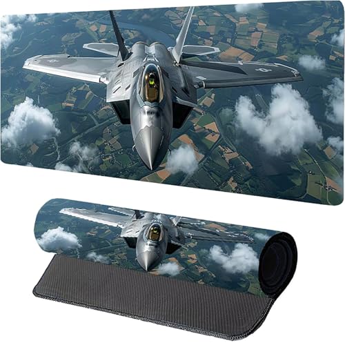 GrüN Mousepad XXL 800 x 400mm, KäMpfer Gaming Mauspad, Schreibtischunterlage mit Rutschfester Gummibasis, Gaming Mauspad Verbessert Präzision und Geschwindigkei, Mouse Pad für Pc Zubehör P-5979 von MAYUPEOU