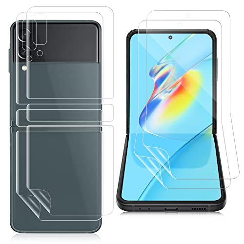 MC WHZLD [2 Stück] Schutzfolie für Panzerglas für Samsung Galaxy Galaxy Z Flip 3 5G, 9H-Härte, Anti-Kratzer, HD-Displayschutz, Anti-öl, 0.33mUltra-Klar, Hülle Freundllich von MC WHLZD