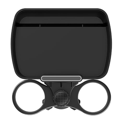 MCAOAL Einstellbare Breite Auto Telefon Unterstützung Doppelbecher Tablett Getränk Halterung Für Horizontale Vertikale Betrachtungswinkel MCAOAL Einstellbare Breite Auto Telefon Unterstützung Doppelbecher Tablett Getränk Halterung Für Horizontale Vertikale Betrachtungswinkel von MCAOAL