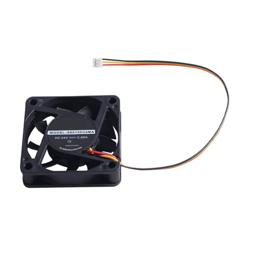 MCAOAL Kühlventilator 3D Drucker Teil 6015 24 V 0 07 A 3350 U/min Kühlventilator Hydraulikventilator 60 X 60 X 15 Mm Kühlventilator Für 3D Drucker MCAOAL Kühlventilator 3D Drucker Teil 6015 24 V 0 07 A 3350 U/min Kühlventilator Hydraulikventilator 60 X 60 X 15 Mm Kühlventilator Für 3D Drucker von MCAOAL