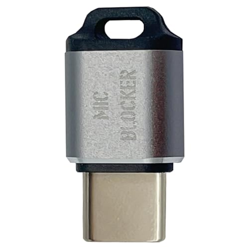 MCAOAL Mikrofon Sperre USB C Single Ended MIC Blocker Kabellos Schutz Tragbar Für Die Arbeit Einfach Zu Transportieren von MCAOAL