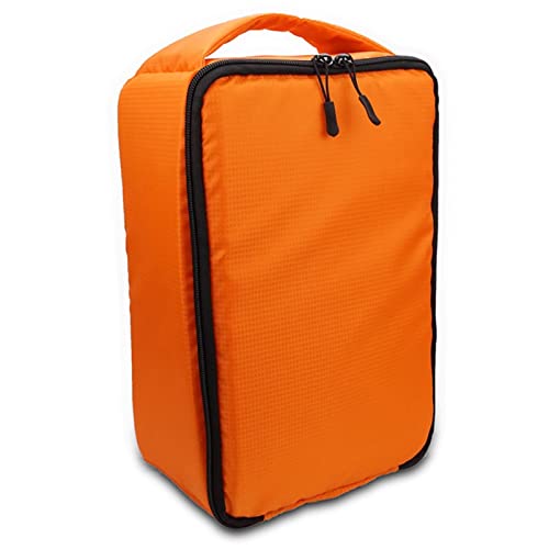 MCNVNEFSAW Multifunktionale Kameratasche Gepolsterte Tasche Fallbeutel Halterung Trennwand wasserdichte Kamera Handtaschen Video Digital Bag for Outdoor Fit for DSLR. Kameratasche(Orange) von MCNVNEFSAW