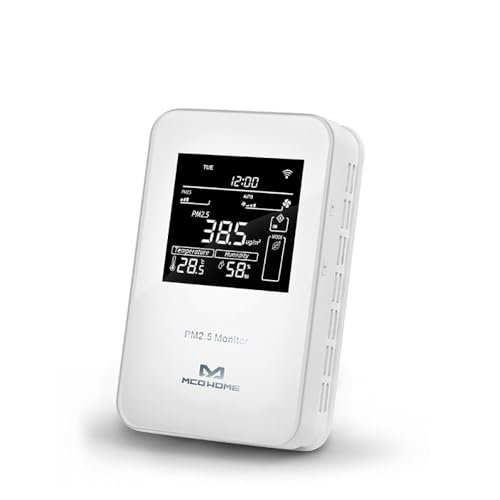 MCO Home Z-Wave PM2.5 Luftqualitäts-Monitor - 230V - Z-Wave, white, MH10-PM2.5-WA von MCO Home