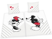 Mickey und Minnie Mouse Bettwäsche Partner Pack- 100 Prozent Baumwolle von MCU