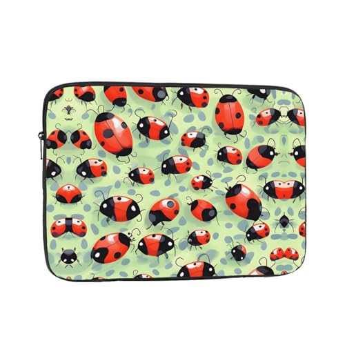 Ladybugs Cartoon-Laptop-Tasche, für Büro, Arbeit, Computer-Tasche für Konferenzräume, professionelle Einstellungen von MDATT