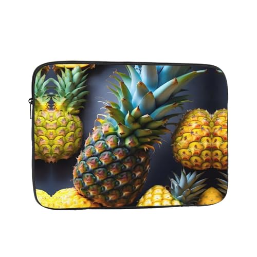 Laptoptasche mit Obst-Ananas-Muster, für Büro, Arbeit, Computer-Tasche für Konferenzräume, professionelle Einstellungen von MDATT