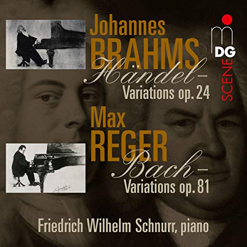 Brahms/Reger: Klaviermusik von MDG