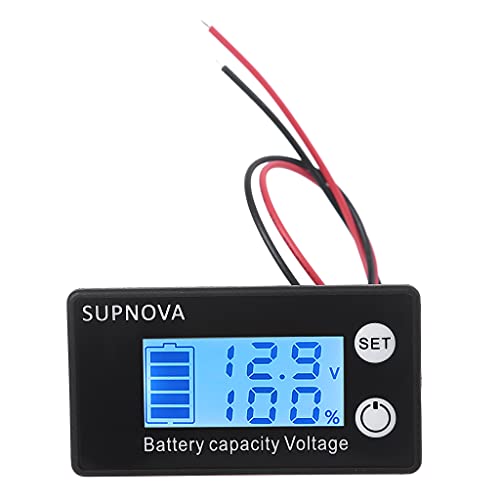 Für 7–68 V 12 V 24 V 48 V 60 V Batteriekapazitätstester Auto Motorrad Digital Voltmeter Gauge von MDHQ