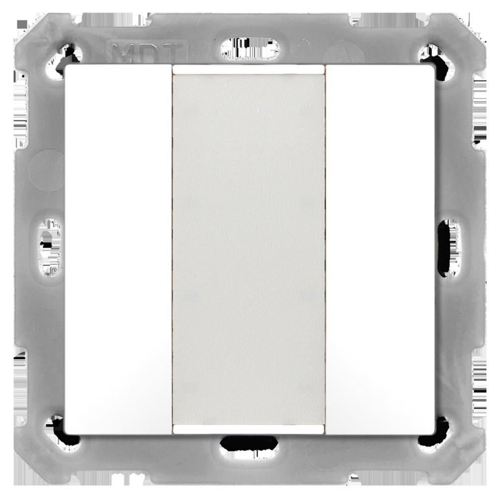 MDT technologies Taster 55 2-fach, Reinweiß BE-TA5502.02 von MDT technologies