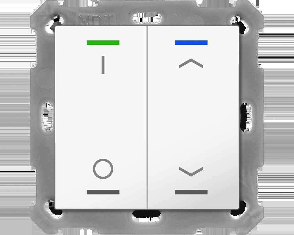 MDT technologies Taster Light 55 2-fach BE-TAL5502.D1 von MDT technologies