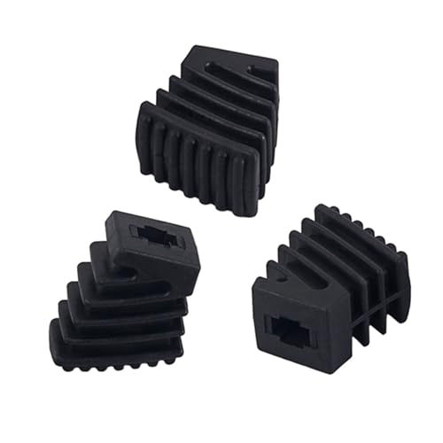 3Pcs Schwarz Drum Rack Gummi Füße Percussion Trommel Bein Protektoren Für Trommel Hardware Becken Ständer Rack Halterung Langlebig von MEAKTSMI