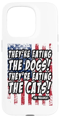 Hülle für iPhone 15 Pro Die Hunde und Katzen essen von MEDALS OF AMERICA EST. 1976