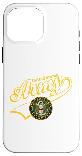 Hülle für iPhone 16 Pro Max Baseball-Stil der Vereinigten Staaten von MEDALS OF AMERICA EST. 1976