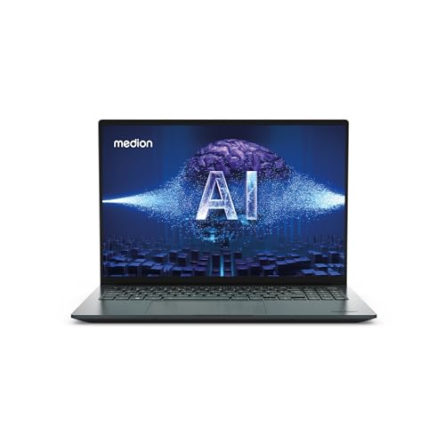 MEDION 40,6 cm (16 Zoll 4K OLED) S10 Laptop (Intel Core Ultra 7 155H, 16GB DDR5 RAM, 1TB PCIe SSD, 100% DCI-P3, FHD Webcam, WLAN, Win 11) von MEDION