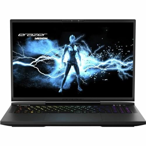 MEDION Erazer Notebook Beast X40 17,3 Zoll 32 GB RAM 1 TB SSD Nvidia GeForce RTX 4080 Azerty Französisch von MEDION