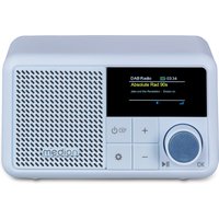 MEDION LIFE® S66822 Tragbares DAB+ Radio, Farb-TFT Display 3,73 cm (1,47''), DAB+/UKW-Radio (je 40 Senderspeicher), Bluetooth® 5.3, integrierter Akku, extra kompakt, 2 W RMS von MEDION