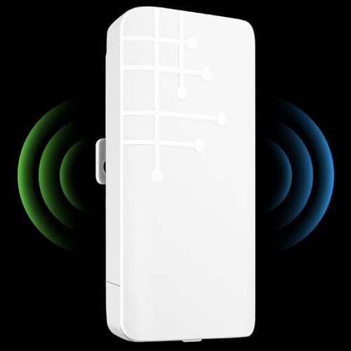 MEETOWN WLAN Verstärker Outdoor, IP65 Wetterfester 300M WLAN Repeater mit Repeater/AP/Router Modus von MEETOWN