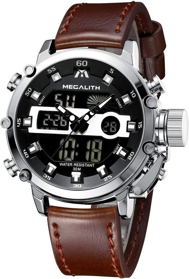 MEGALITH Watch, Trendiges Design, Vielseitige Funktionalität, Bequemes Nylonarmband von MEGALITH