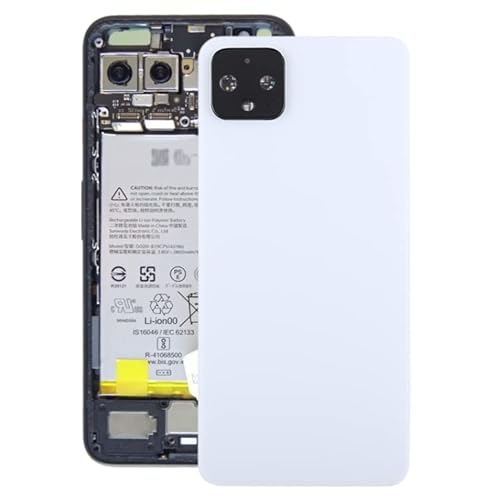 MEHNHOILIW Handy Ersatzzubehör Batterie zurck -Abdeckung mit Kameraobjektivabdeckung fr for Google Pixel 4 Telefon-Ersatzteil von MEHNHOILIW