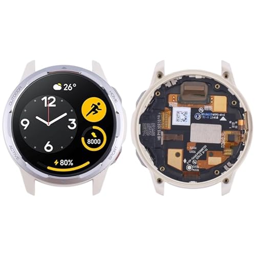 MEHNHOILIW Smartwatch -Ersatzteile Fr Xiaomi Watch Color 2 LCD -Bildschirm und Digitalisierer Vollbaugruppe mit Rahmen Zubehör von MEHNHOILIW