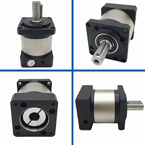 Schrittmotor 57mm Planetar Reducer NEMA23 Getriebeverhältnis 5/1 10/1~100/1 for 60mm 20 0w 400w. Servo-Motor-Gang-Reduzierung Stepper Motor CNC-Kit(Ratio50,9.525mm input) von MEIVIYA