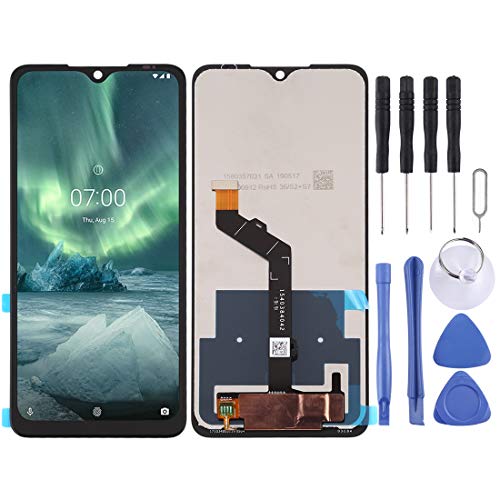 MENGHONGLLI Handy-LCD-Anzeige LCD-Bildschirm und Digitizer Vollmontage für Nokia 7.2/6.2 / TA-1193 / TA-1178 / TA-1196 / TA-1181 Mobiltelefon-Touchscreen von MENGHONGLLI